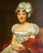 Jacques-Louis  David Portrait of Charlotte David France oil painting artist